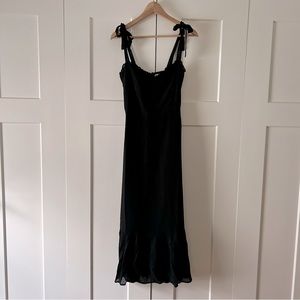 Reformation Nikita Dress in Black
